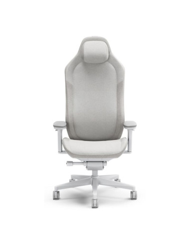 Fractal design fd-ch-re1f-02 fotel do gry fotel dla gracza obite siedzisko biały