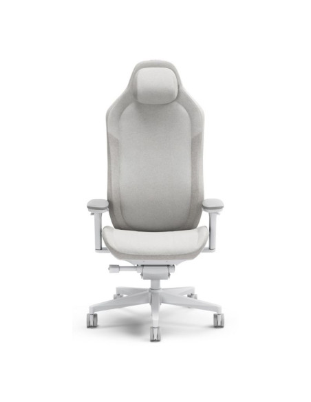 Fractal design fd-ch-re1f-02 fotel do gry fotel dla gracza obite siedzisko biały