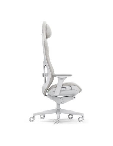 Fractal design fd-ch-re1f-02 fotel do gry fotel dla gracza obite siedzisko biały