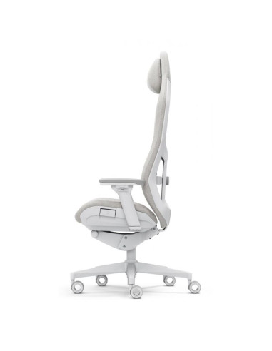 Fractal design fd-ch-re1f-02 fotel do gry fotel dla gracza obite siedzisko biały