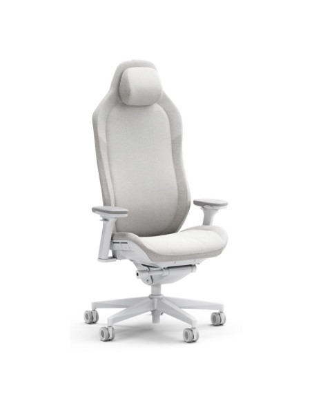 Fractal design fd-ch-re1f-02 fotel do gry fotel dla gracza obite siedzisko biały