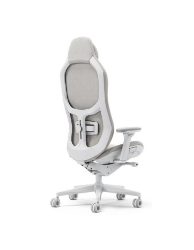 Fractal design fd-ch-re1f-02 fotel do gry fotel dla gracza obite siedzisko biały