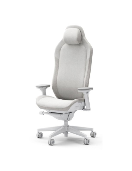 Fractal design fd-ch-re1f-02 fotel do gry fotel dla gracza obite siedzisko biały