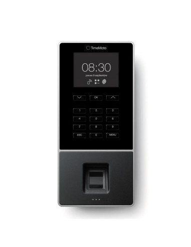 Safescan timemoto tm-626 czarny token z czipem, odcisk palca, hasło, karta zbliżeniowa prąd przemienny tft przewodowa sieć lan