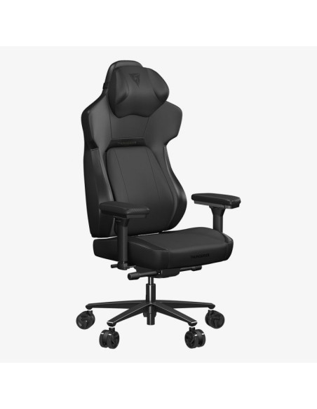 Thunderx3 core modern uniwersalny fotel dla gracza obite siedzisko czarny