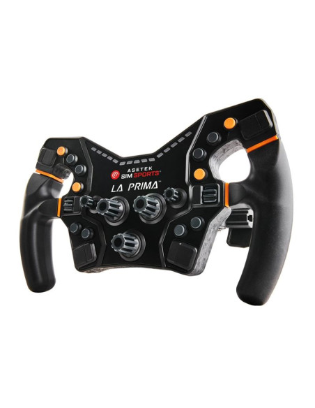 Asetek la prima czarny kierownica pc