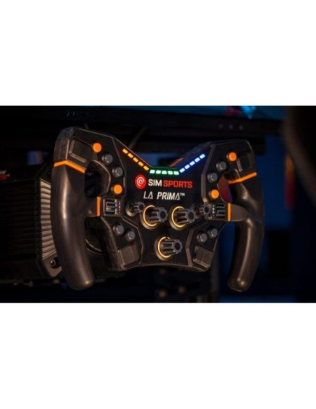 Asetek la prima czarny kierownica pc