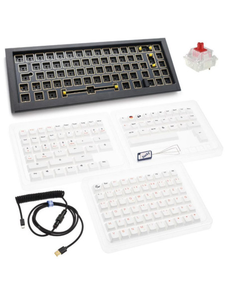 Ducky outlaw 65 klawiatura uniwersalne usb czarny