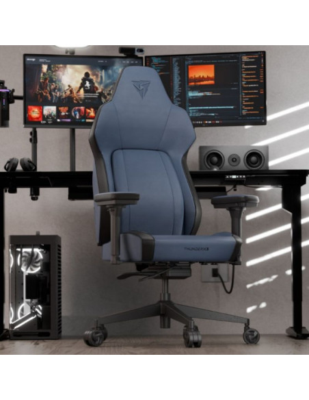 Thunderx3 core smart ergonomiczny gaming stół - modern blue