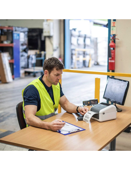 Brother td-4410d drukarka etykiet bezpośrednio termiczny 203 x 203 dpi 203 mm/s przewodowa