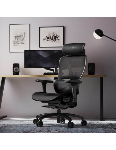 Fotel gamingowy thunderx3 xtc mesh - czarny