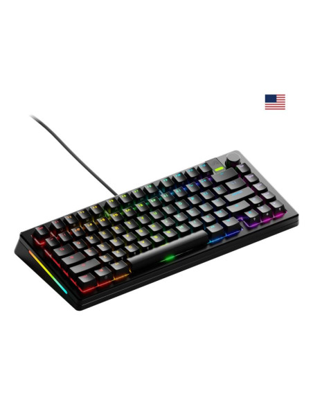 Glorious gaming gmmk 3 pro 75% prebuilt klawiatura usb qwerty us english czarny
