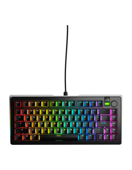 Glorious gaming gmmk 3 pro 75% prebuilt klawiatura usb qwerty us english czarny