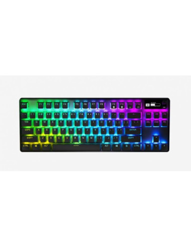 Steelseries apex pro tkl klawiatura gaming usb + rf wireless + bluetooth qwertz niemiecki czarny