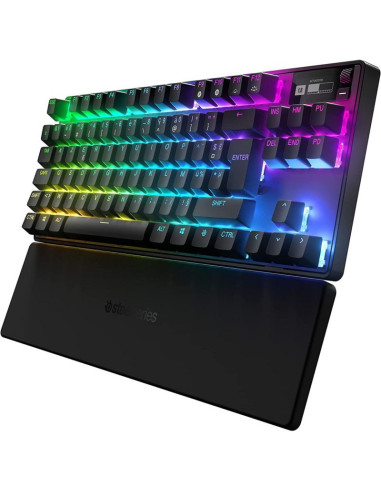 Steelseries apex pro tkl klawiatura gaming usb + rf wireless + bluetooth qwertz niemiecki czarny