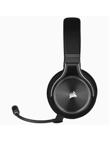 Corsair virtuoso rgb wireless xt zestaw słuchawkowy przewodowy i bezprzewodowy opaska na głowę bluetooth czarny