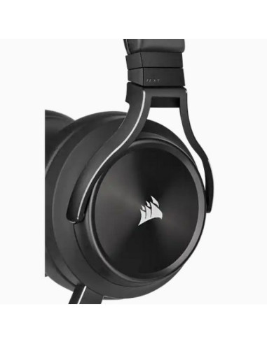 Corsair virtuoso rgb wireless xt zestaw słuchawkowy przewodowy i bezprzewodowy opaska na głowę bluetooth czarny
