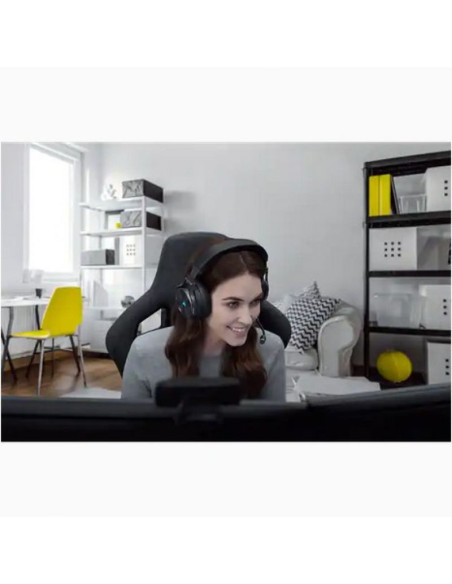 Corsair virtuoso rgb wireless xt zestaw słuchawkowy przewodowy i bezprzewodowy opaska na głowę bluetooth czarny