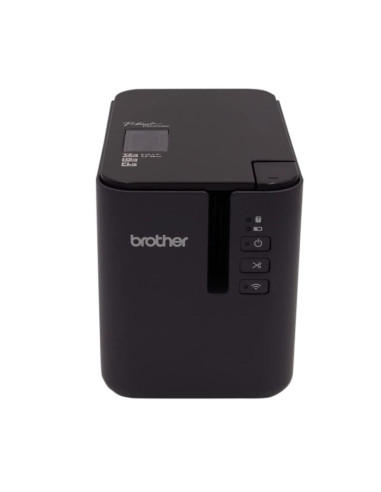 Drukarka etykiet brother pt-p900wc termotransferowy 360 x 360 dpi 60 mm/s przewodowy i bezprzewodowy hse/tze wi-fi