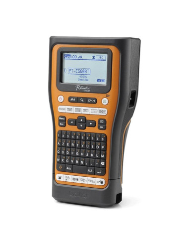 Brother pt-e560btvp drukarka etykiet termotransferowy 180 x 180 dpi 20 mm/s przewodowy i bezprzewodowy hse/tze bluetooth qwertz