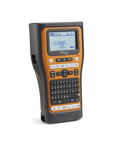 Brother pt-e560btvp drukarka etykiet termotransferowy 180 x 180 dpi 20 mm/s przewodowy i bezprzewodowy hse/tze bluetooth qwertz