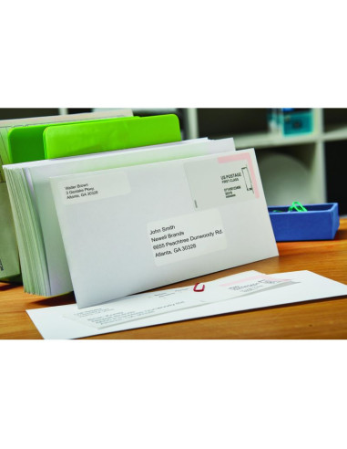 Dymo lw large address labels 36 x 89 mm s0722390 balta lipni spausdintuvo etikete