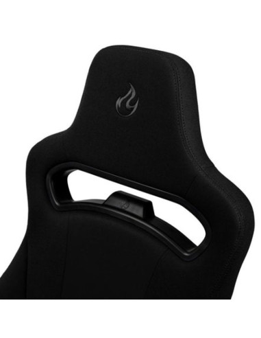 Fotel gamingowy nitro concepts e250, czarny nc-e250-b