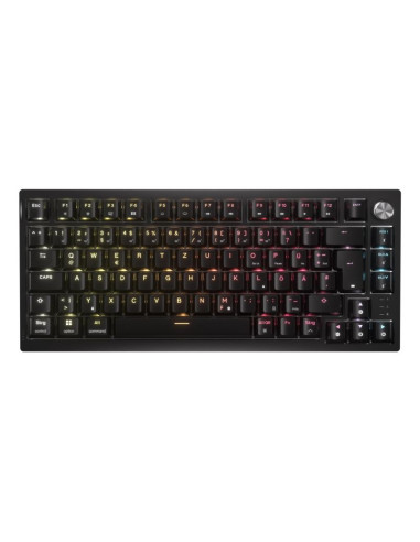 Bezprzewodowa klawiatura do gier tkl corsair k65 plus, tkl (75%), corsair mlx fusion -, iso (de)