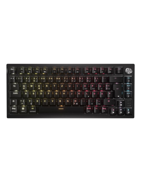 Bezprzewodowa klawiatura do gier tkl corsair k65 plus, tkl (75%), corsair mlx fusion -, iso (de)