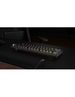 Bezprzewodowa klawiatura do gier tkl corsair k65 plus, tkl (75%), corsair mlx fusion -, iso (de) 2