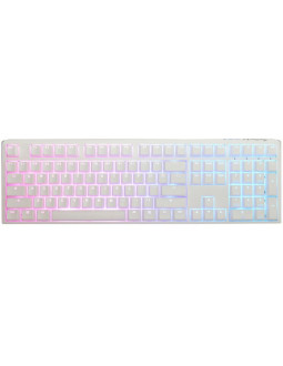 Ducky one 3 rgb klawiatura gaming usb qwerty us english biały