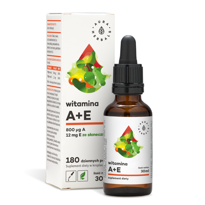 Witamina A + E - Suplement diety w kroplach (30 ml)