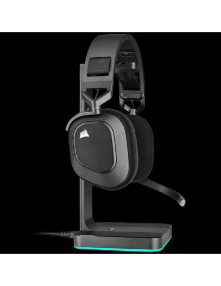 Słuchawki corsair hs80 rgb wireless carbon
