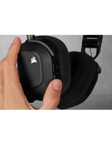 Słuchawki corsair hs80 rgb wireless carbon
