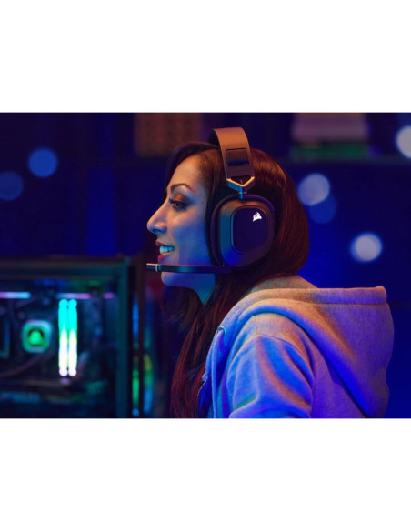 Słuchawki corsair hs80 rgb wireless carbon