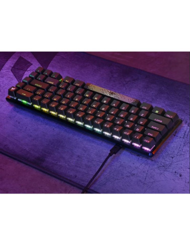 Corsair k65 pro mini klawiatura gaming usb qwertz niemiecki czarny