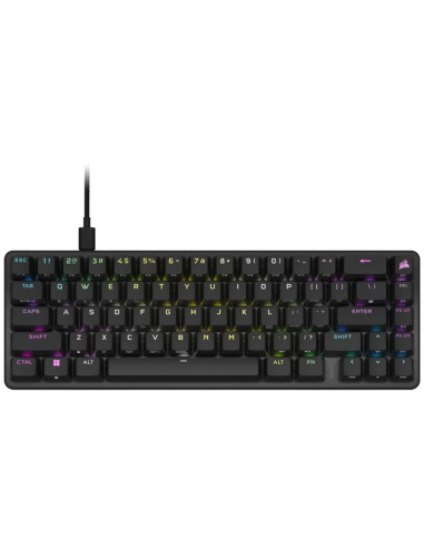 Corsair k65 pro mini klawiatura gaming usb qwertz niemiecki czarny