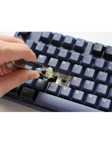 Ducky one 3 tkl klawiatura gaming usb us english niebieski