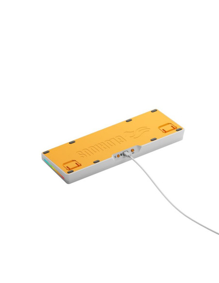 Glorious pc gaming race gmmk 3 prebuilt klawiatura usb qwerty us english biały