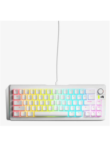Glorious pc gaming race gmmk 3 prebuilt klawiatura usb qwerty us english biały