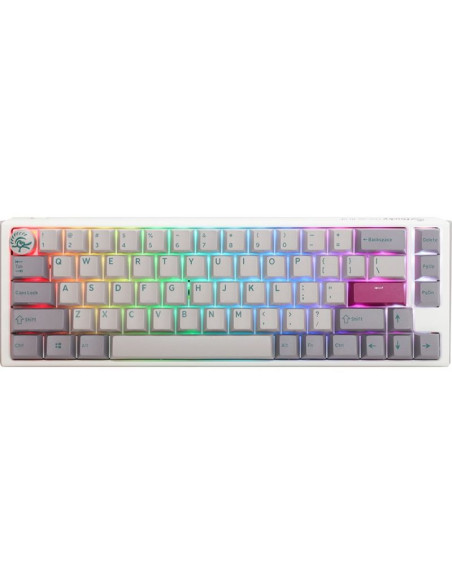 Ducky one 3 sf klawiatura gaming usb qwerty angielski szary
