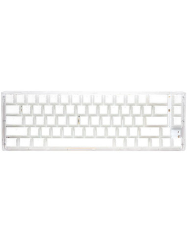 Ducky one 3 aura white sf klawiatura gaming usb qwerty amerykański międzynarodowy biały