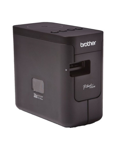 Brother pt-p750w drukarka etykiet 180 x 180 dpi 30 mm/s przewodowy i bezprzewodowy hse/tze wi-fi