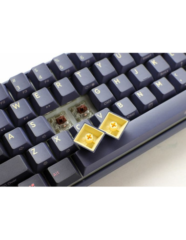 Ducky one 3 mini klawiatura gaming usb qwerty angielski niebieski