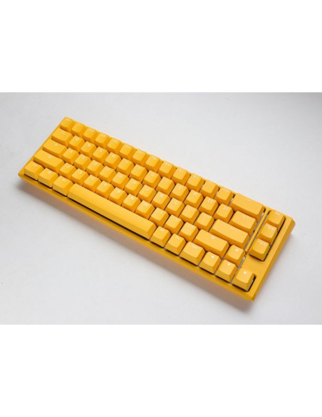 Ducky one 3 yellow sf klawiatura gaming usb qwerty us english żółty