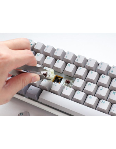 Ducky one 3 mini klawiatura gaming usb szary