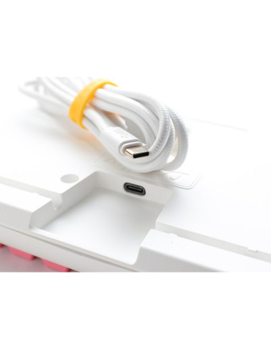 Ducky one 3 klawiatura gaming usb qwerty angielski różowy
