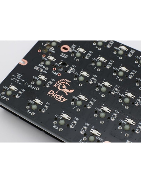 Ducky mecha mini klawiatura gaming usb niemiecki czarny