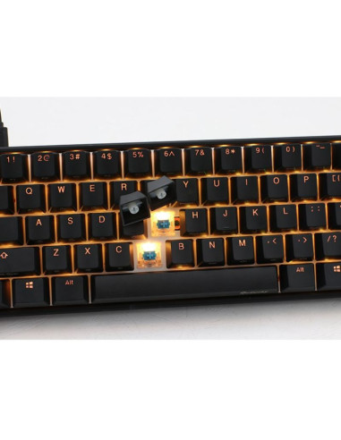 Ducky mecha mini klawiatura gaming usb niemiecki czarny