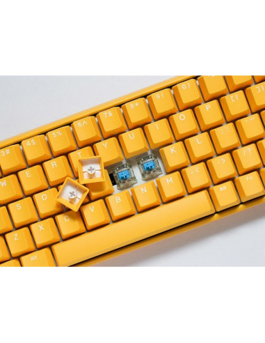 Ducky one 3 mini yellow klawiatura gaming usb qwerty us english żółty
